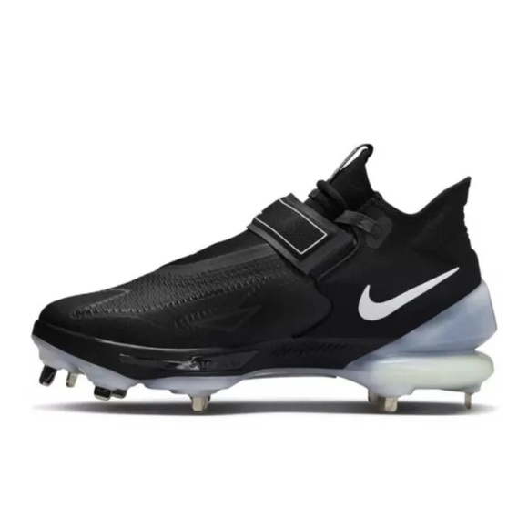Nike Force Zoom Trout 8 Elite Mid Metal Baseball Cleats CZ5913 010 Size 14 - Picture 2 of 5